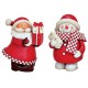 Figurine Bonhomme de neige cadeau résine 10 cm