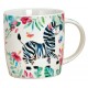 Tasse zèbre porcelaine 27 cl