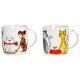 Tasse chats porcelaine 30 cl