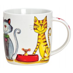 Tasse chats porcelaine 30 cl