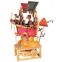 Automate en bois fou volant en kit