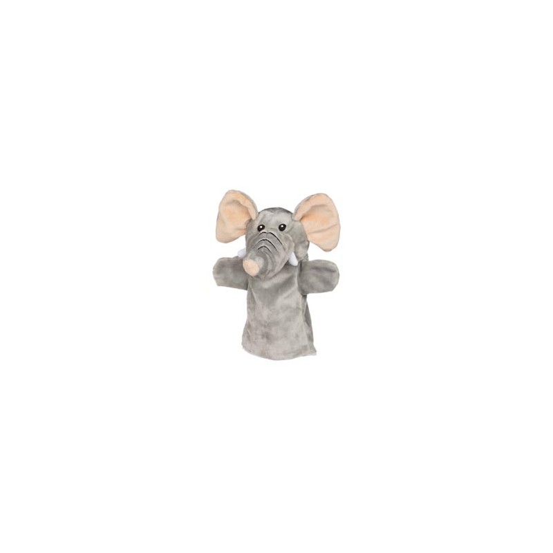 Cartoon Animal Hand Puppet Éléphant Lapin Ours Peluche Jouet