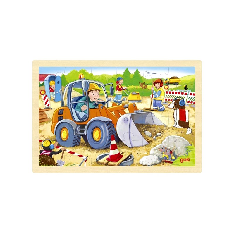 Puzzle en bois - Puzzle et jeu de construction en bois – L'Enfant