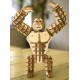 Maquette en bois gorille