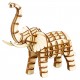 Maquette en bois éléphant