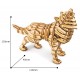 Maquette en bois loup
