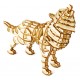 Maquette en bois loup