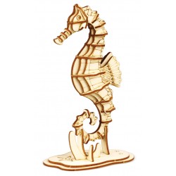 Maquette en bois Hippocampe