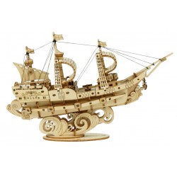 Maquette en bois Bateau à voiles