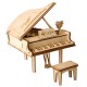 Maquette en bois Piano à queue