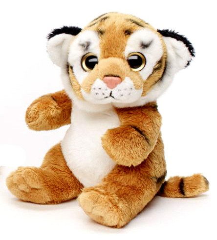Peluche Tigre Brun 18 Cm La Magie Des Automates