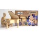 Automate en bois pianiste en kit 20 cm