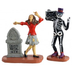 Zombies danseurs Lot de 2 Lemax Halloween