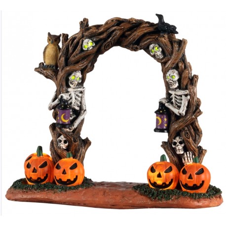 Arche terrifiante lumineuse Lemax Halloween