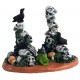 Pyramides de crânes Lemax Halloween