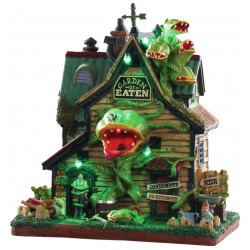 Pépinière plantes carnivores lumineuse Lemax Halloween