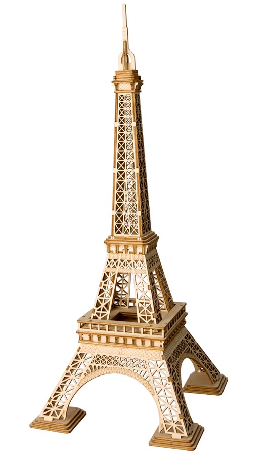 Maquette en bois Tour Eiffel - La Magie des Automates