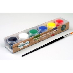 Kit de peinture acrylique classique pour automate en bois TIMBERKITS