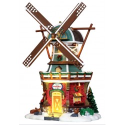 Moulin à vent lumineux et animé Lemax Vail Village