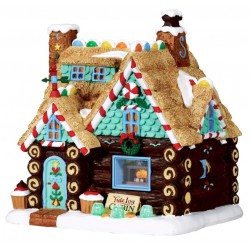 Chalet enneigé lumineux Lemax Sugar N Spice