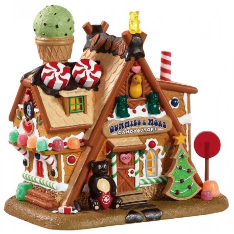 Magasin de bonbons lumineux Lemax Sugar N Spice