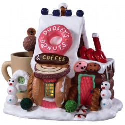 Magasin lumineux Donuts et café Lemax Sugar N Spice