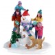 Bonhomme de neige en famille Lemax Vail Village