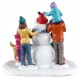 Bonhomme de neige en famille Lemax Vail Village