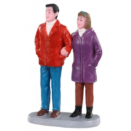 Couple en balade Lemax