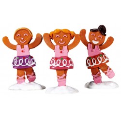 Danseuses Lot de 3 Lemax Sugar N Spice