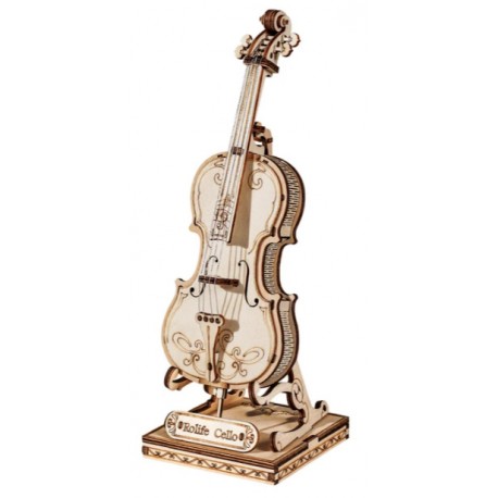 Maquette en bois Violoncelle