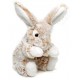 Peluche lapin beige 16 cm