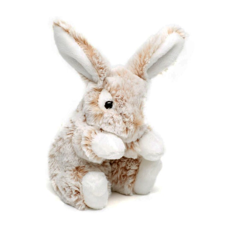 Peluche lapin beige 23 cm - La Magie des Automates