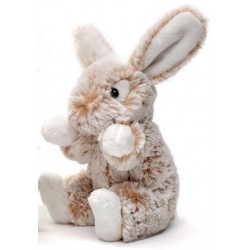 Peluche lapin beige 16 cm