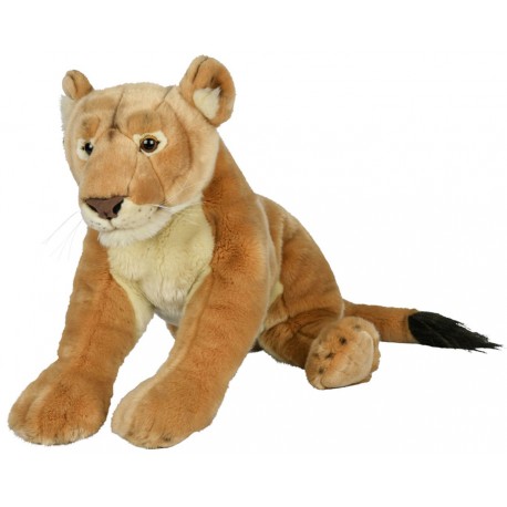 Peluche lionne 66 cm