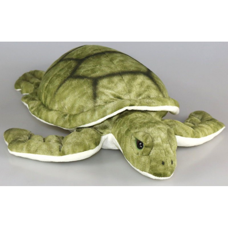 Peluche tortue verte 30 cm - La Magie des Automates