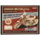 Maquette en bois moto animée