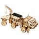 Maquette en bois animée solaire Véhicule d'exploration spatial
