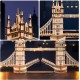 Maquette en bois lumineuse Tower Bridge