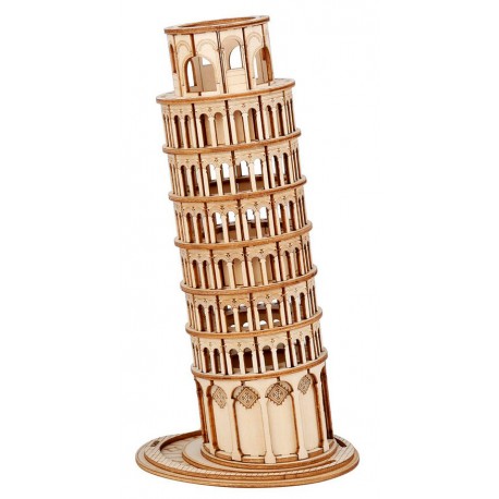 Maquette en bois Tour de Pise