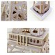 Maquette en bois Tour Eiffel colorée