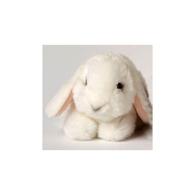 Peluche lapin beige 16 cm - La Magie des Automates