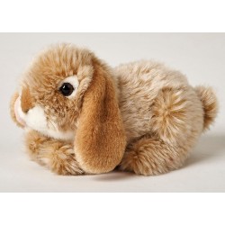 Peluche lapin beige 18 cm