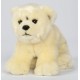 Peluche ours polaire blanc 25 cm