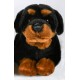 Peluche chien Rottweiler 31 cm