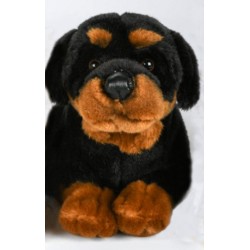 Peluche chien Rottweiler 31 cm