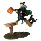 Sorcière sur son balai Lemax Halloween