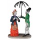 Couple de squelettes Lemax Halloween