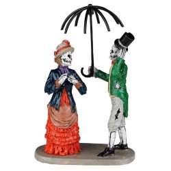 Couple de squelettes Lemax Halloween