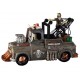 Camion de remorquage et zombies Lemax Halloween